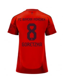 Bayern Munich Leon Goretzka #8 Zenski Domaci Dres 2024-25 Kratak Rukavima